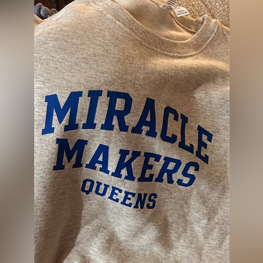 MLB Mets Inspired Oversized Custom Sweatshirt